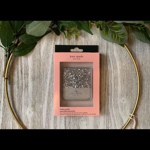 Kate Spade Brand New Phone Sticker Pocket
